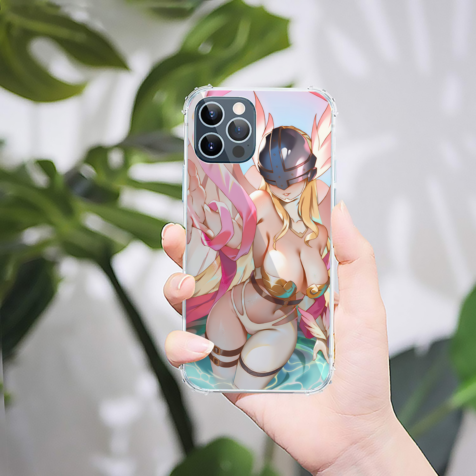 （画像用） Digimon デジタルモンスター/デジモン 【iPhone 12シリーズ対応】透明スマホケース（クリアソフトケース）